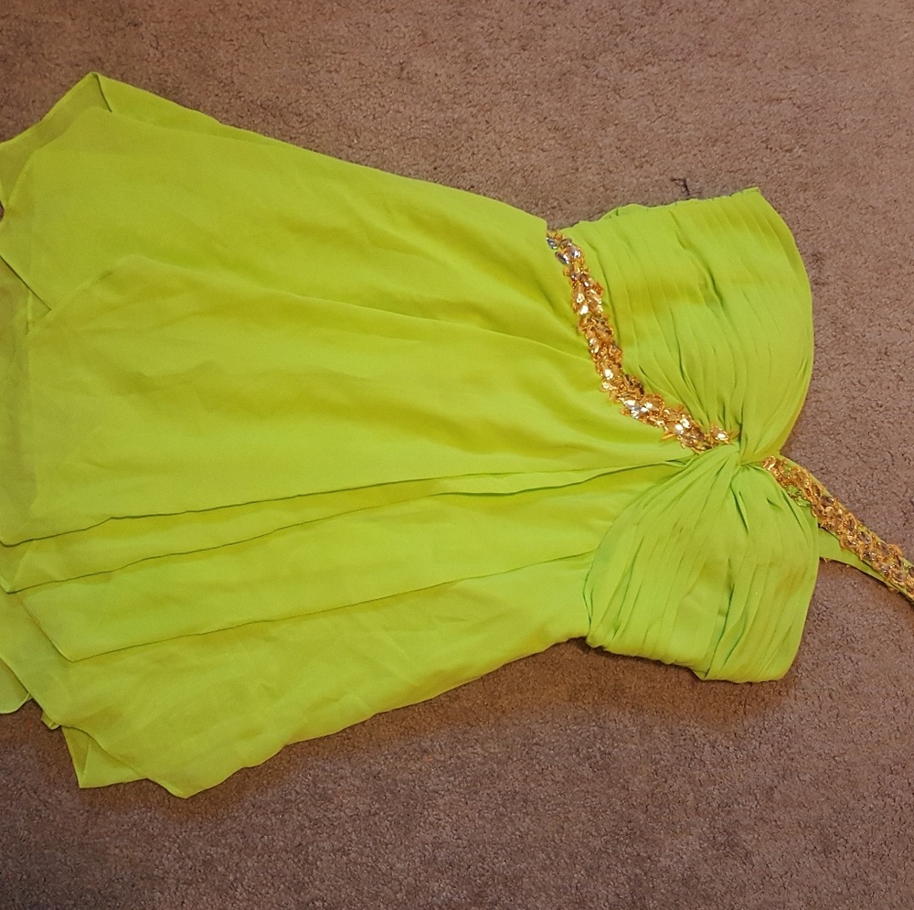 Lime Green Bridesmaid Dress 🤗
